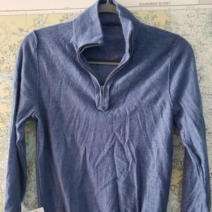 Wool Buttoned Down Sweater Light Blue XS